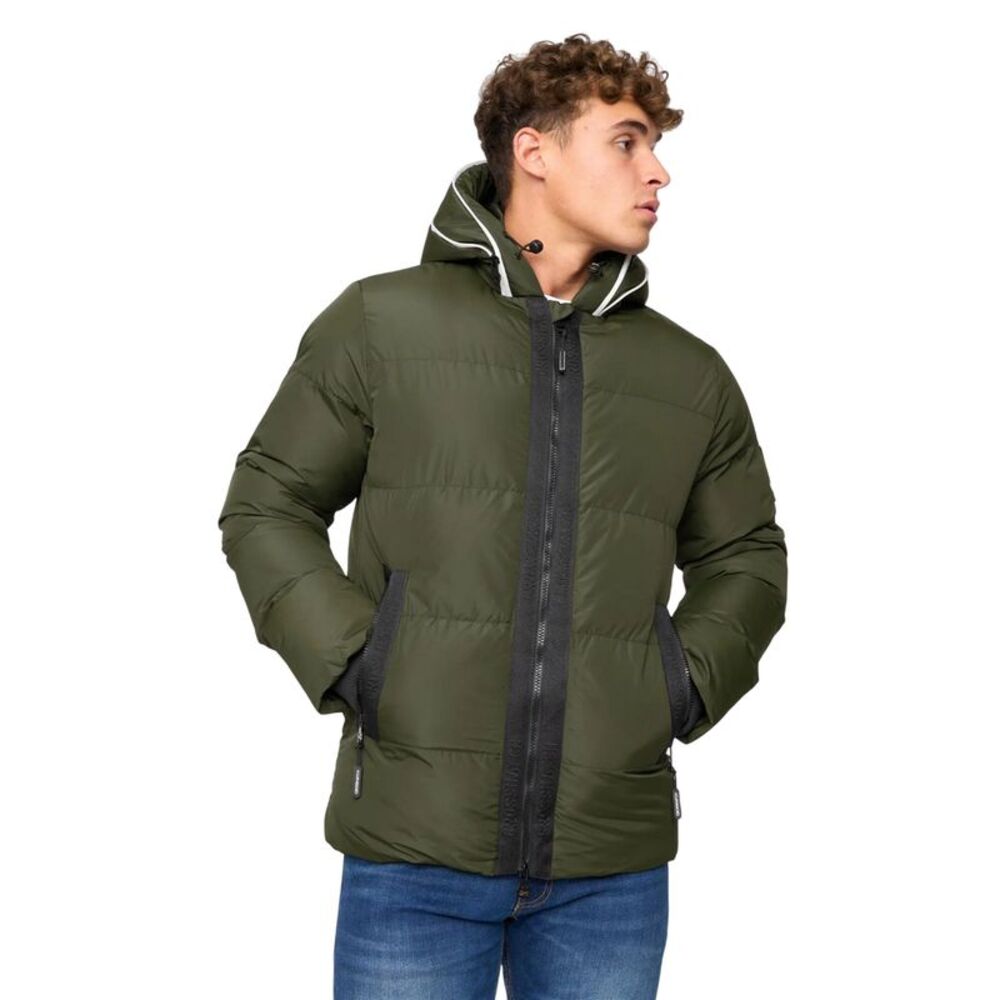 Crosshatch Mens Sandbox  Jacket / Olive